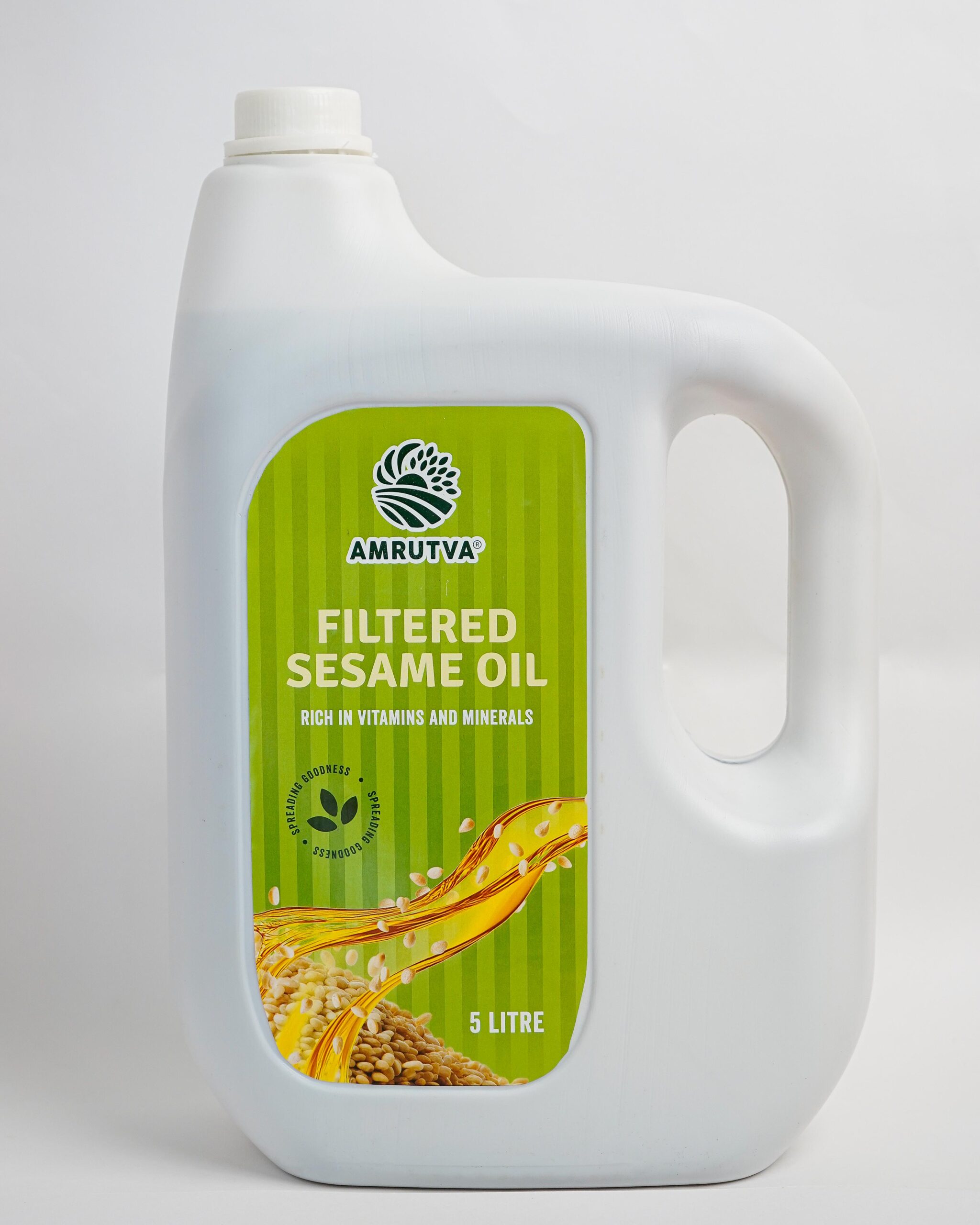 Amrutva Filtered Sesame Oil - 5 Liters