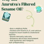Amrutva Filtered Sesame Oil - 5 Liters