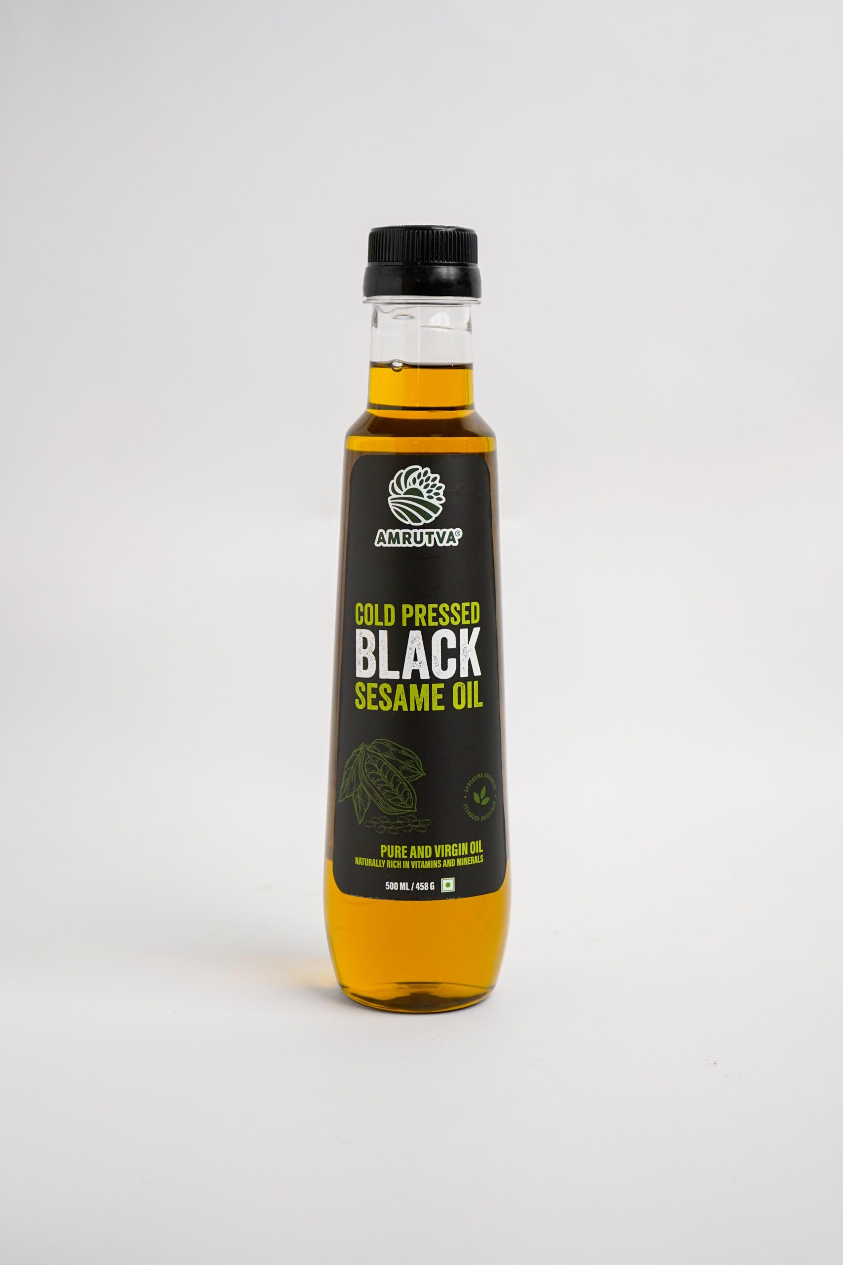 Amrutva Cold Pressed Black Sesame Seed Oil