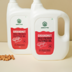 Amrutva Cold Pressed Groundnut Oil - Combo Pack. Pure and natural oil extracted from premium peanuts. Perfect for cooking and adds a nutty flavor to your dishes.