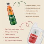 Amrutva Cold Pressed Groundnut and Roasted Sesame Oil Combo