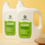 Amrutva Cold Pressed Sesame Oil Combo - Pure and natural oil extracted from the finest sesame seeds using traditional cold-pressing methods. Perfect for cooking and various health benefits.