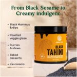Amrutva Tahini Combo: White and black tahini paste made from stone-ground sesame seeds.