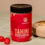 Creamy white tahini made from toasted sesame seeds. Perfect for hummus; dips; and dressings. Gluten-free and packed with essential vitamins and minerals.