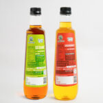 cold pressed filtered oils 1 l combo groundnut and sesame oil back
