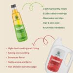 Amrutva Cold Pressed Groundnut and Sesame Oil Combo