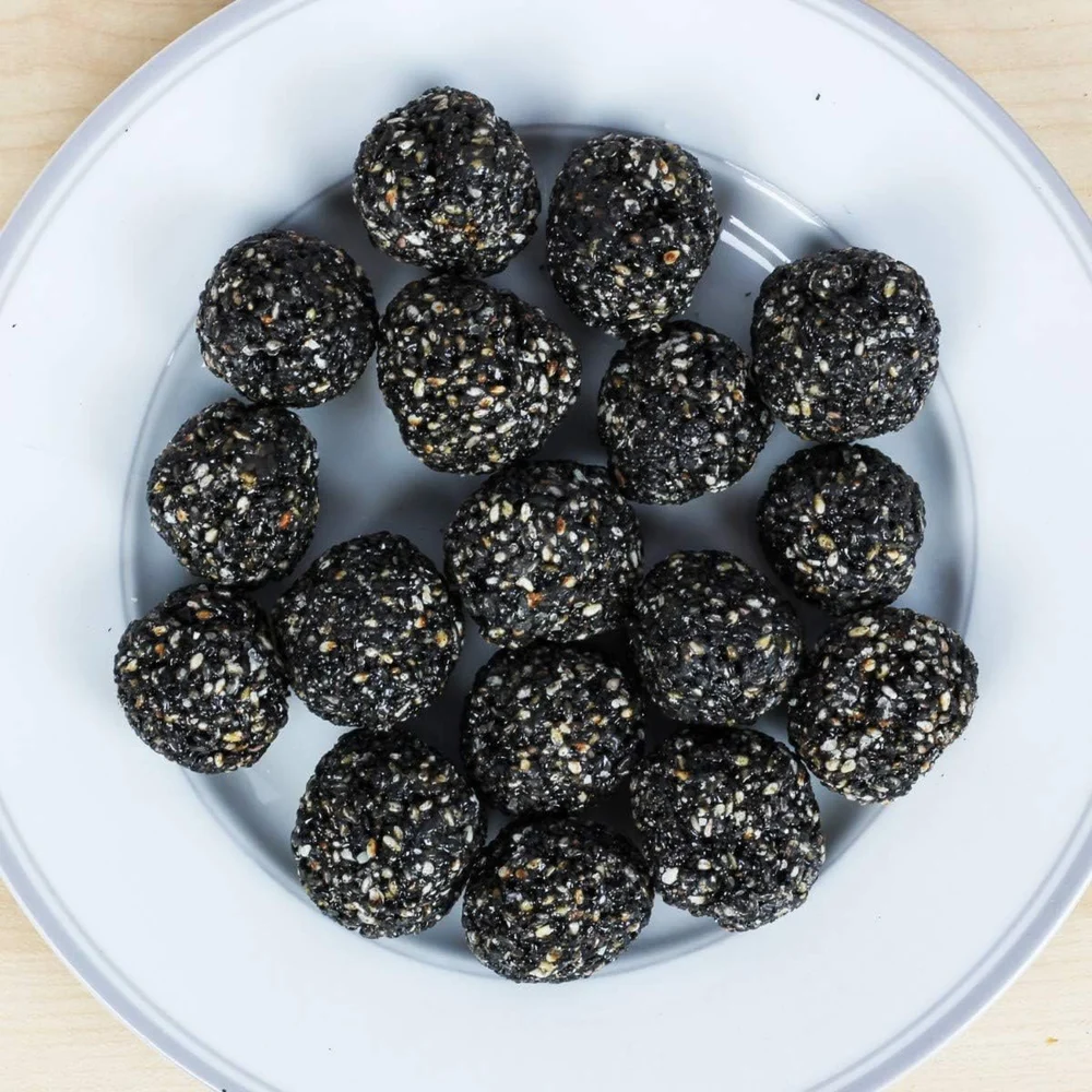 Black Tahini Energy Bites: A Power-Packed Snack