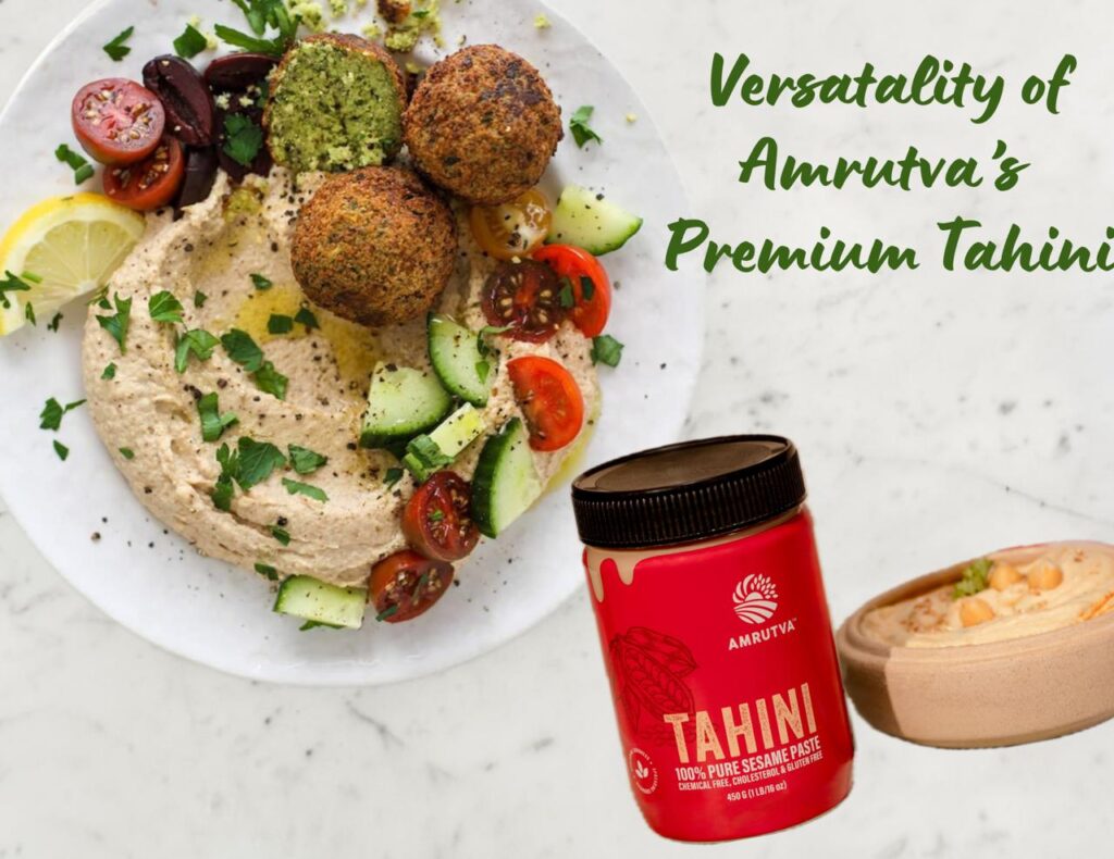 Tahini White Discover the Versatility of Amrutva's Premium Tahini.